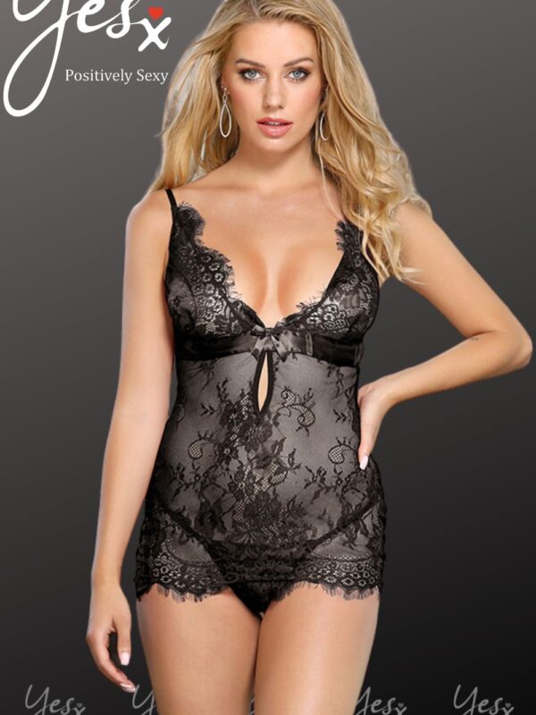 YesX YX829 Chemise Black