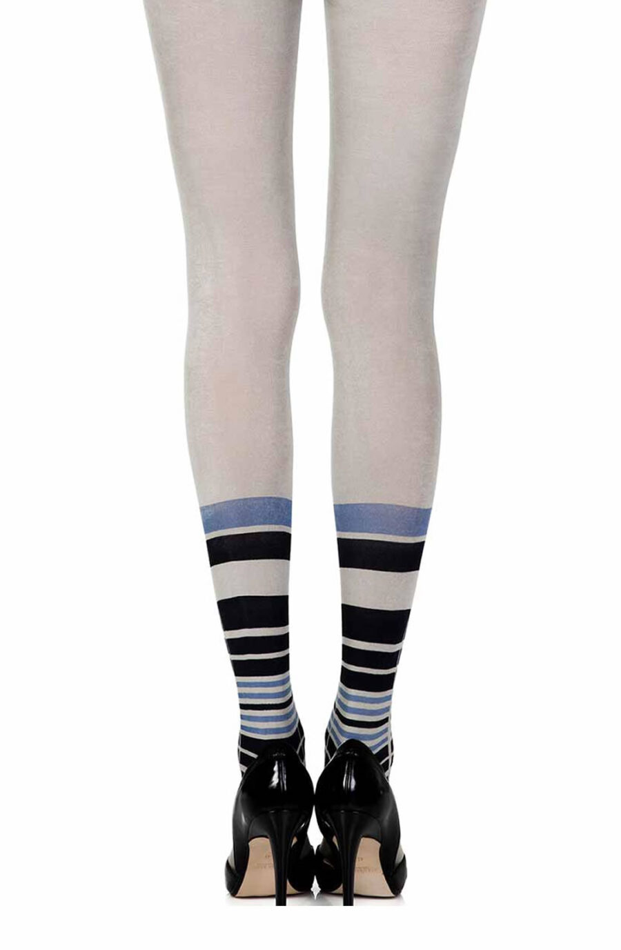 Zohara "It's Britney" Grey Print Tights - Image 2