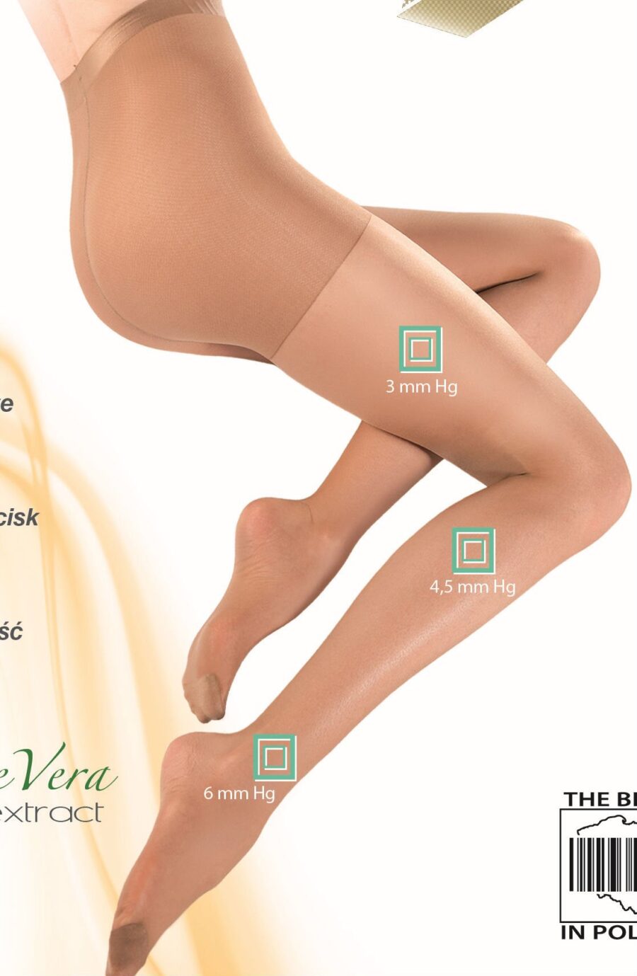 Gabriella Classic Medica Relax 110 Tights Beige - Image 2