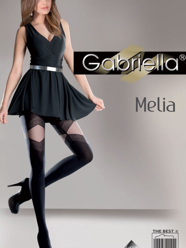 Gabriella Fantasia Melia Tights Black