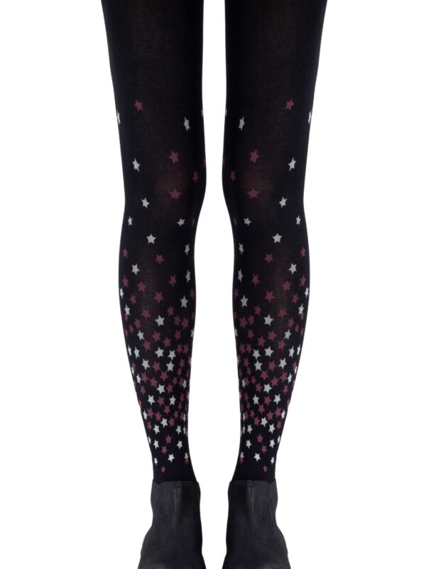 Zohara "Rise And Shine" Burgundy Tights