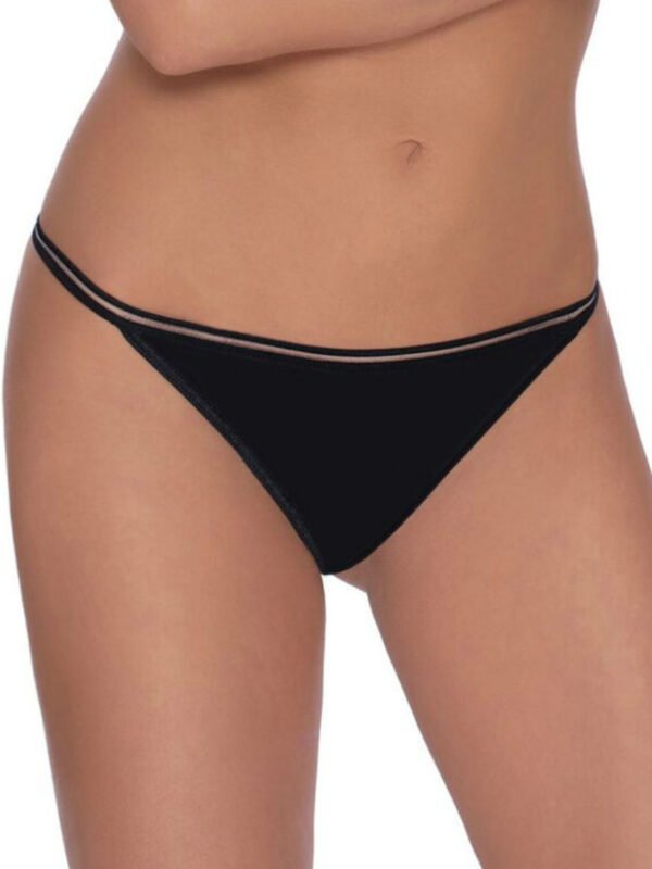 Roza Lea Thong Black