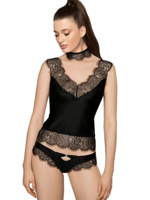 Roza Sija Black Shirt