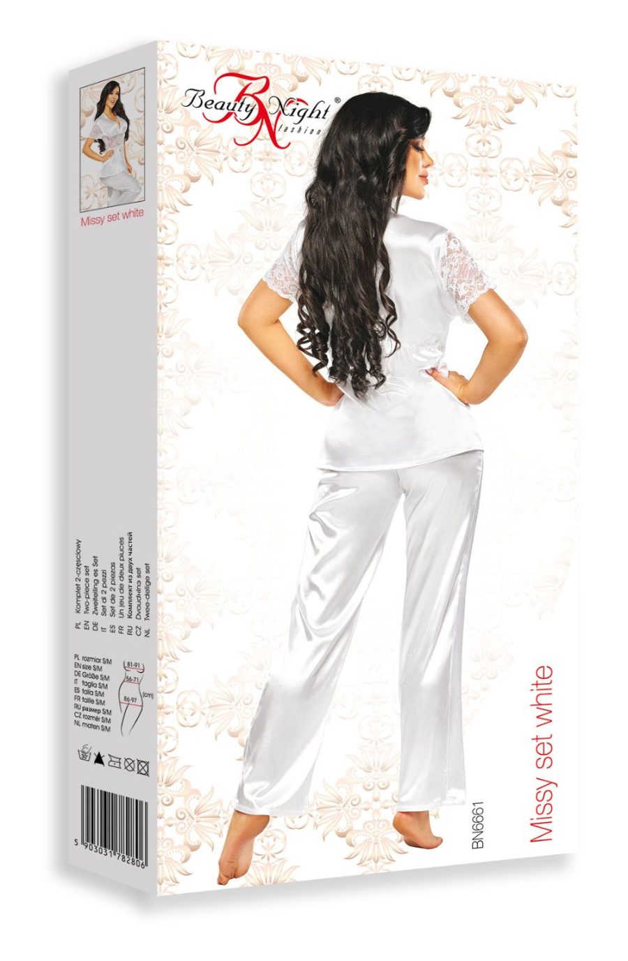 Beauty Night BN6661 Missy Set White - Image 6