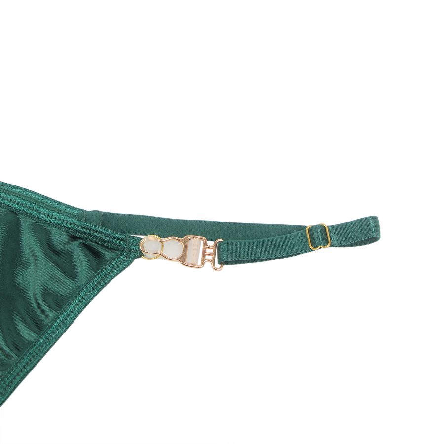 YesX YX873Q Hollow Cut Halter Bra Set - Image 10