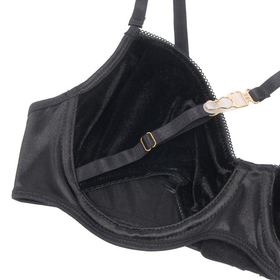 YesX YX871 Hollow Cut Halter Bra Set - Image 11